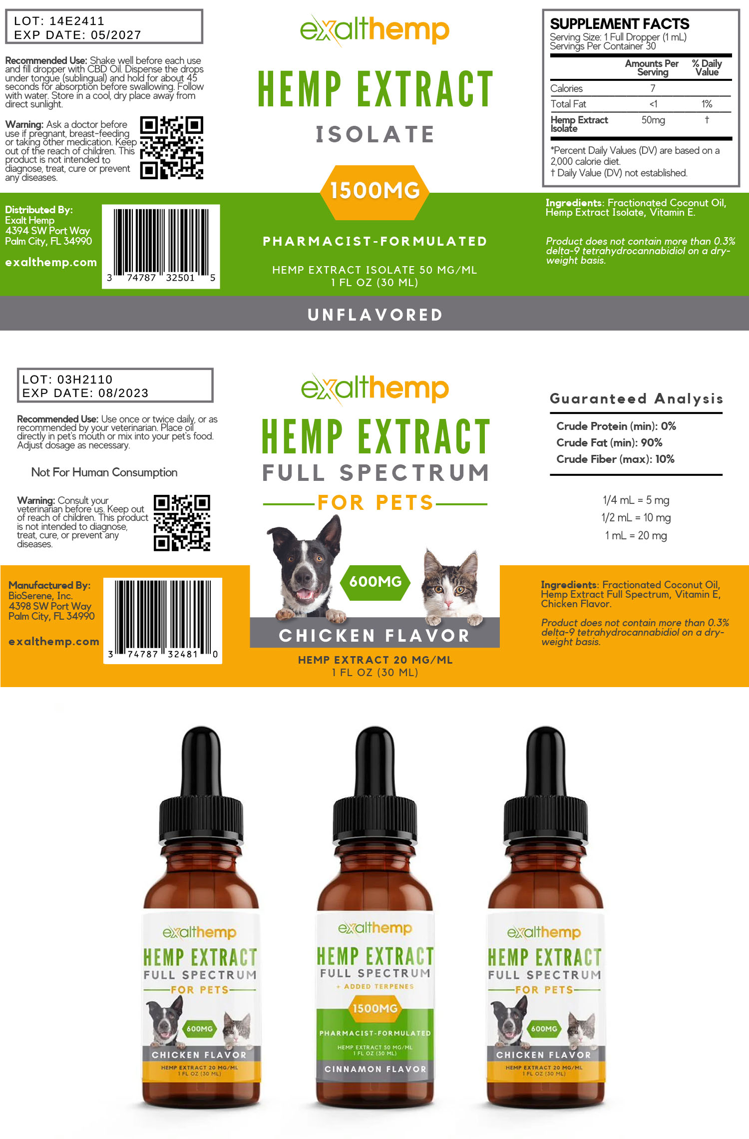 Packaging & Labels